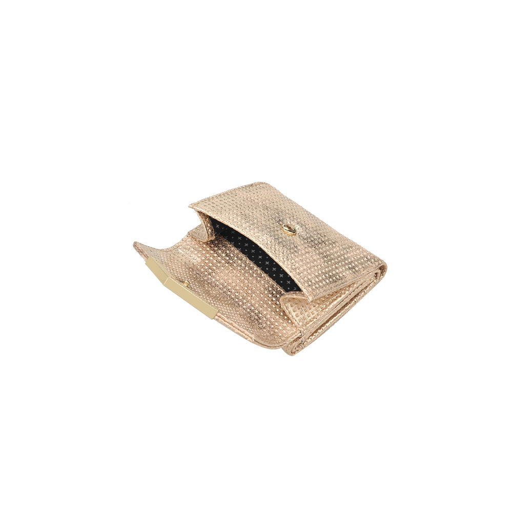 Product Image of Urban Expressions Stormi Wallet NA-840611150363 View 4 | Light Gold