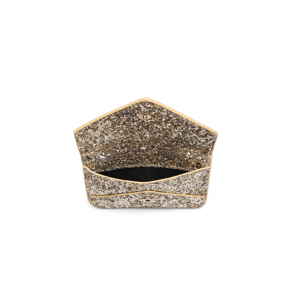 Product Image of Urban Expressions Fifi Confetti Card Holder NA-840611164872 View 8 | Gold