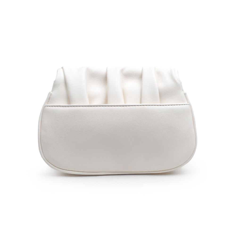Product Image of Urban Expressions Fleur Clutch 840611171887 View 3 | White