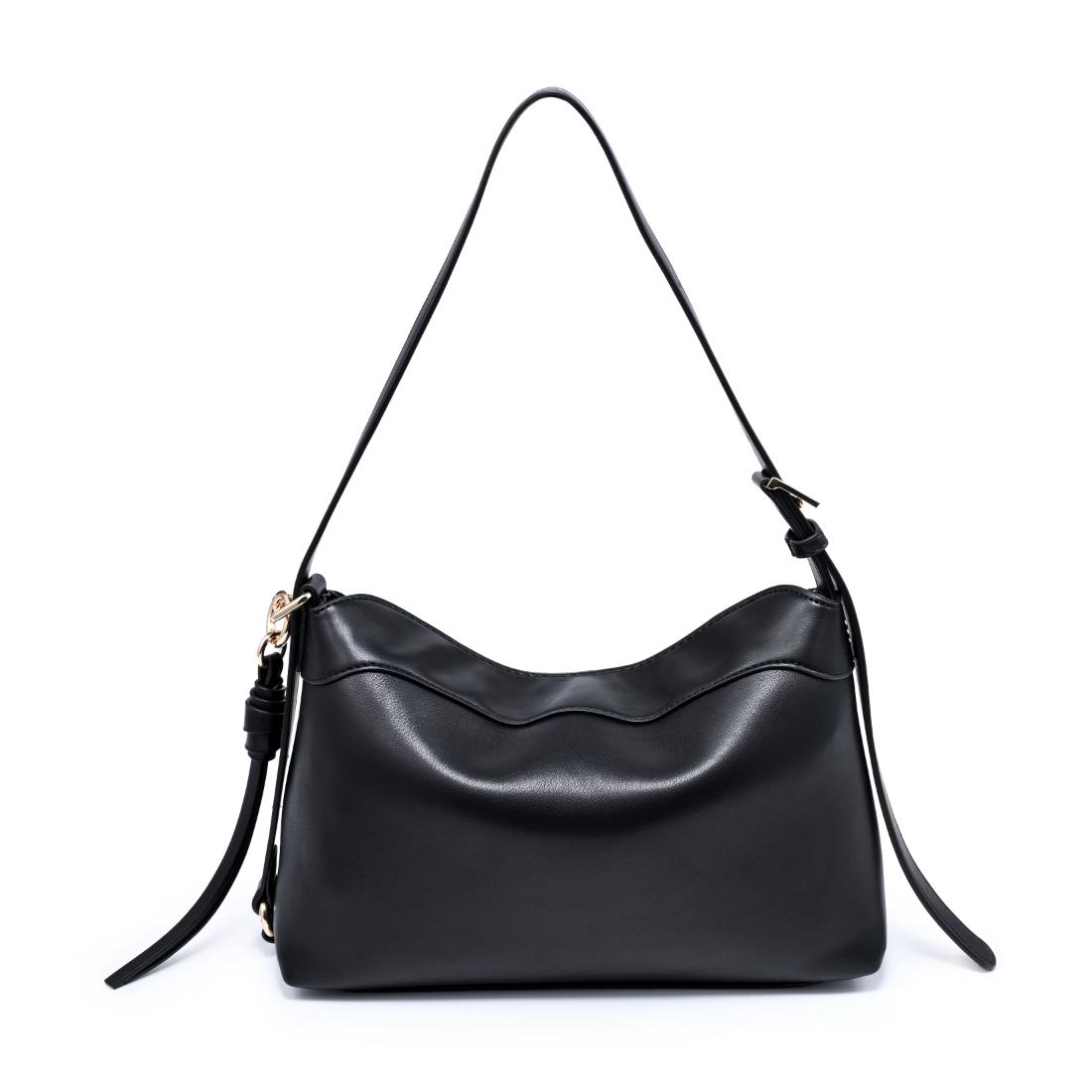 Woman wearing Black Urban Expressions Waylon Shoulder Bag 840504205132 View 7 | Black