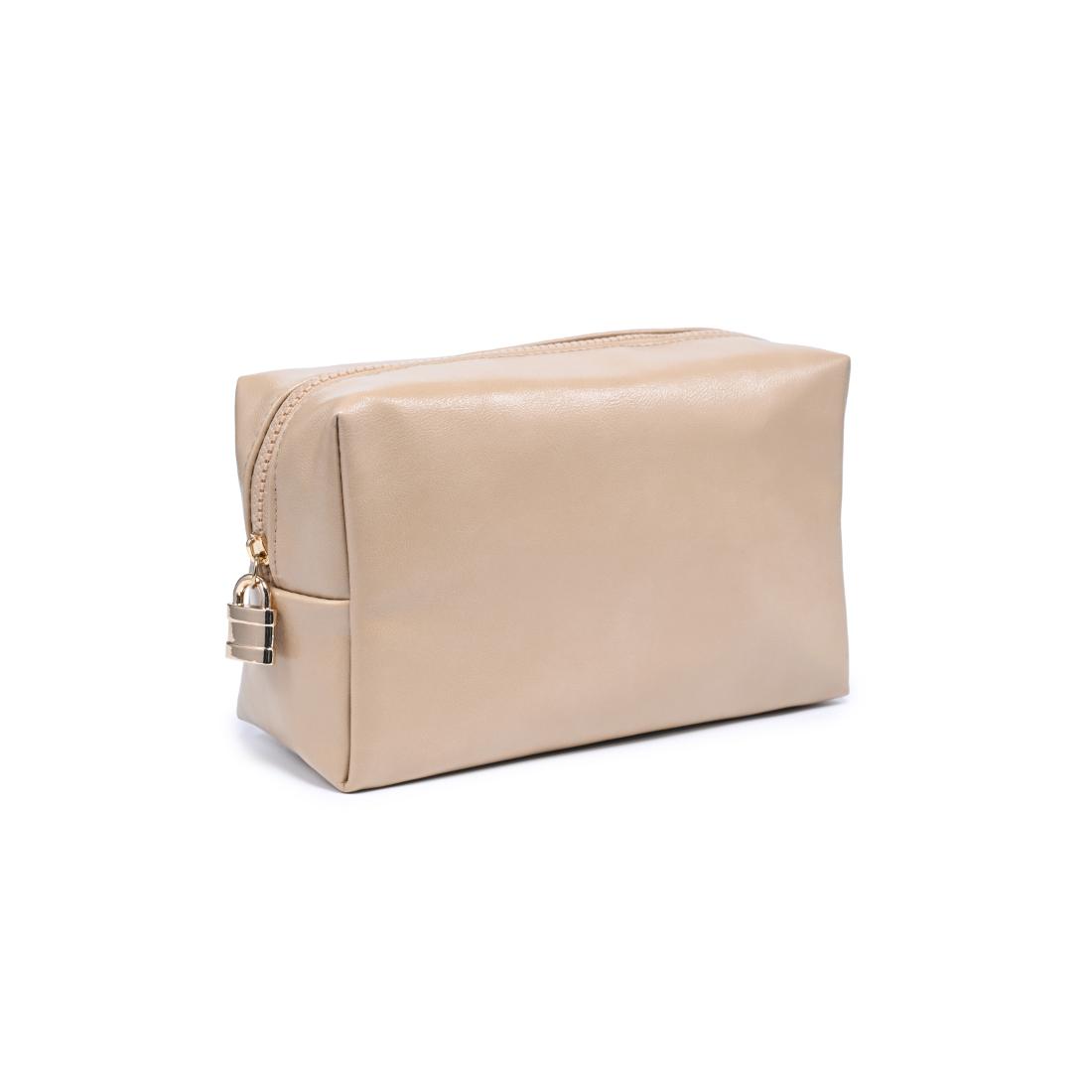Urban Essentials The Vault Cosmetic & Travel Organizer Pouch 840504210099 View 6 | Natural