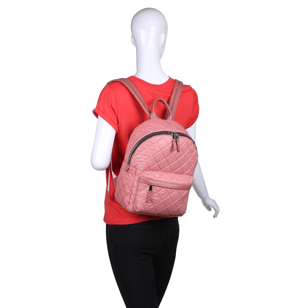 Product Image of Urban Expressions Climber Backpack NA-840611155122 View 5 | Blush