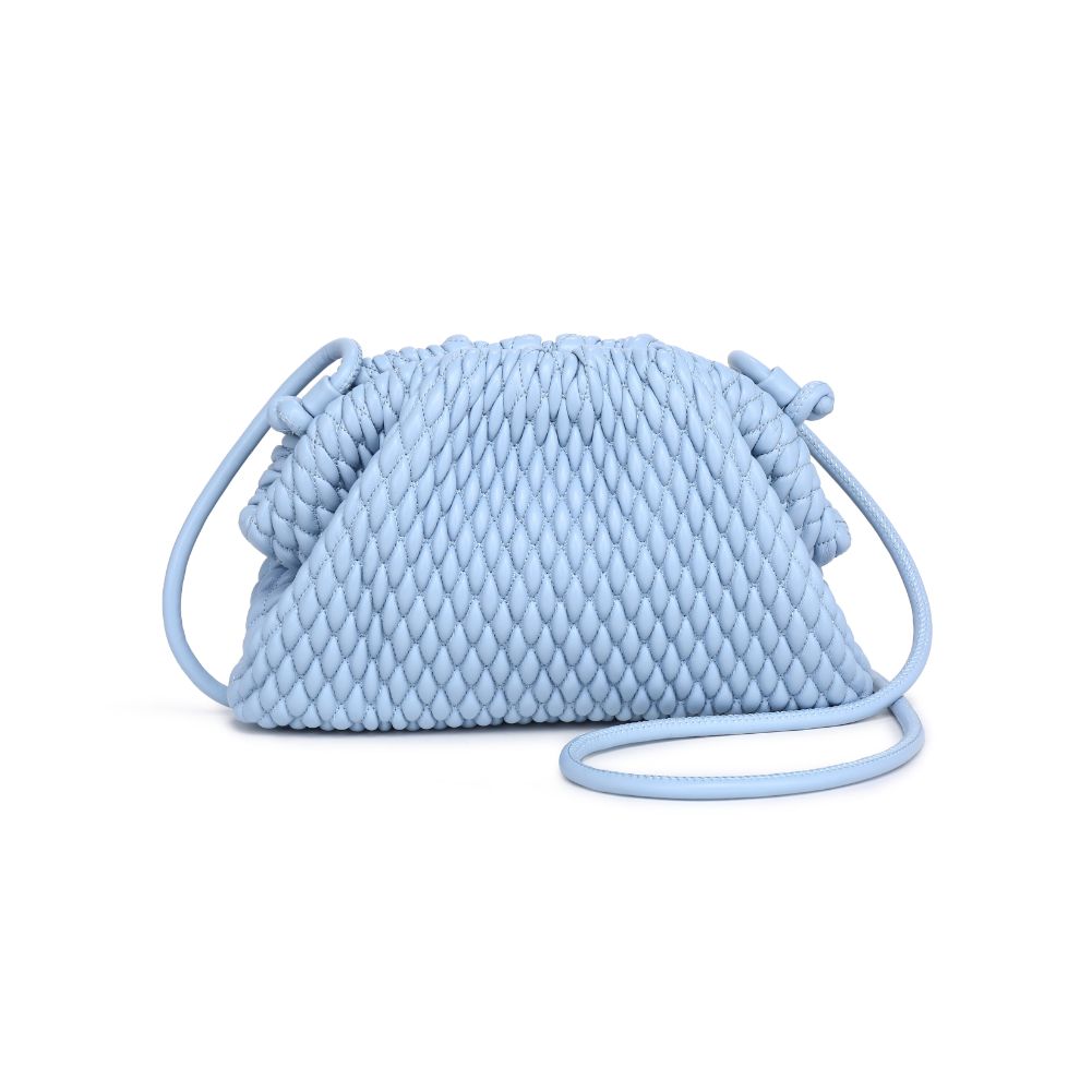 Woman wearing Sky Blue Urban Expressions Elise Crossbody 840611122919 View 5 | Sky Blue