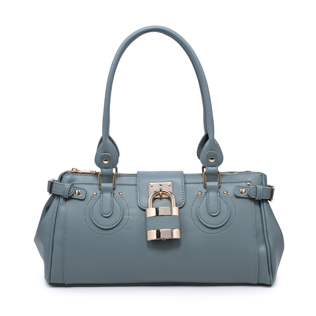 Urban Expressions Moda Satchel 840504211676 View 5 | Dusty Blue