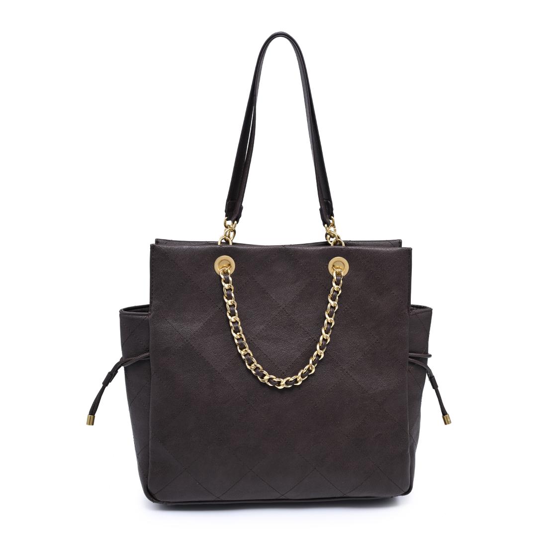 Urban Expressions Hudson Tote 840504205125 View 7 | Chocolate