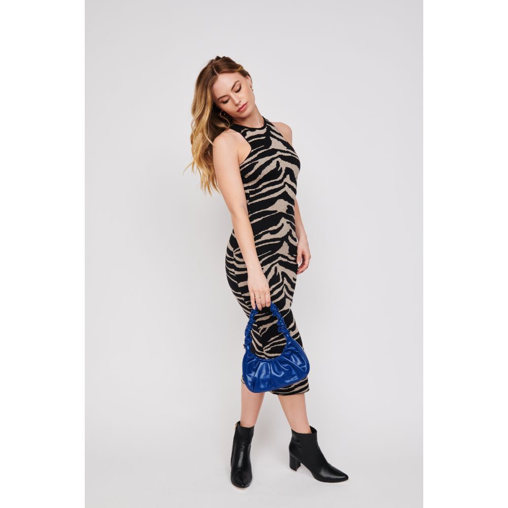 Woman wearing Indigo Urban Expressions Oliveta Shoulder Bag 840611183149 View 3 | Indigo