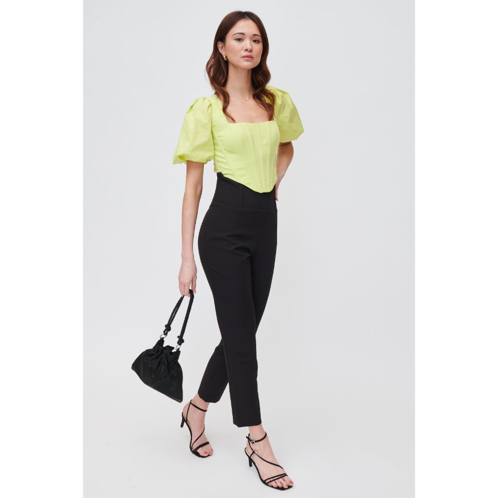 Woman wearing Black Urban Expressions Larissa Evening Bag 840611108968 View 4 | Black