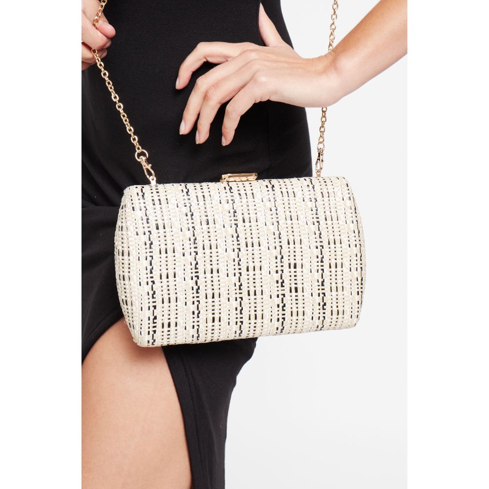 Woman wearing Black Multi Urban Expressions Nashville Evening Bag 840611179968 View 1 | Black Multi