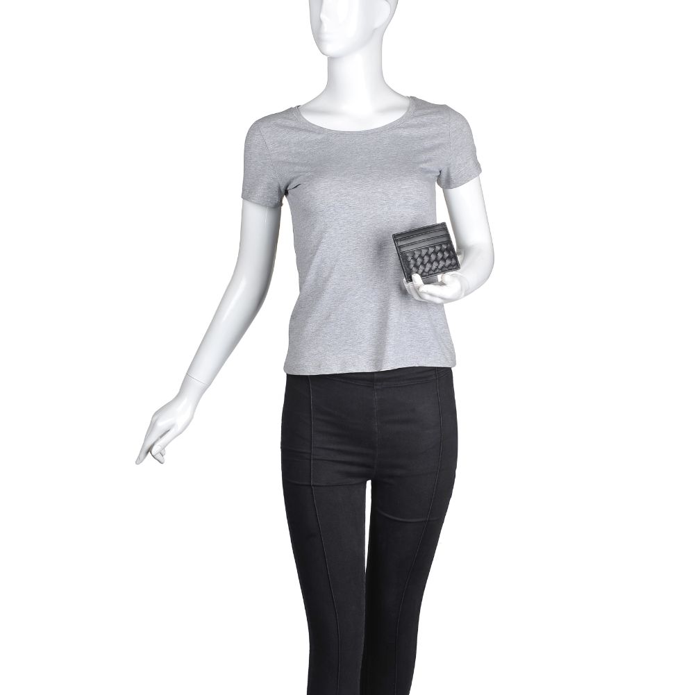 Product Image of Urban Expressions Jolene Card Holder 840611173287 View 5 | Black