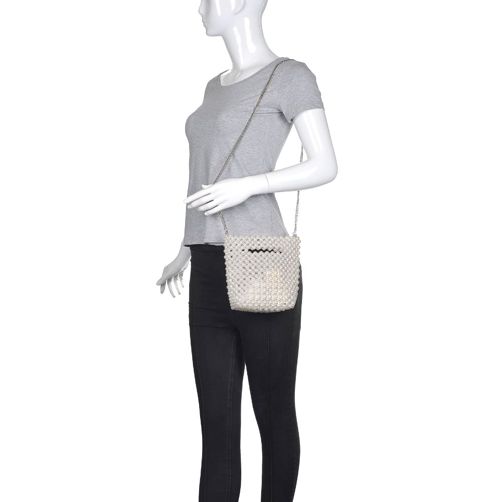 Product Image of Urban Expressions Irina Evening Bag 840611170606 View 5 | Pearl