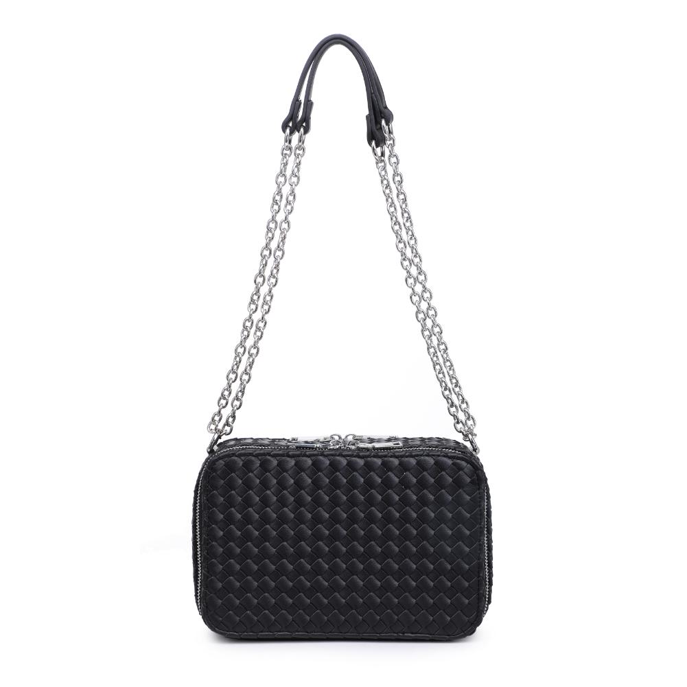 Woman wearing Black Urban Expressions Elle Crossbody 840611124456 View 7 | Black