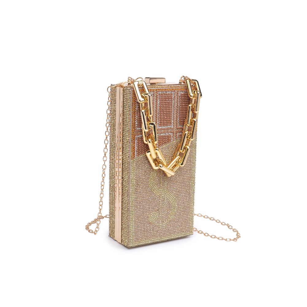 Product Image of Urban Expressions Willie Minaudiere 840611101204 View 6 | Chocolate