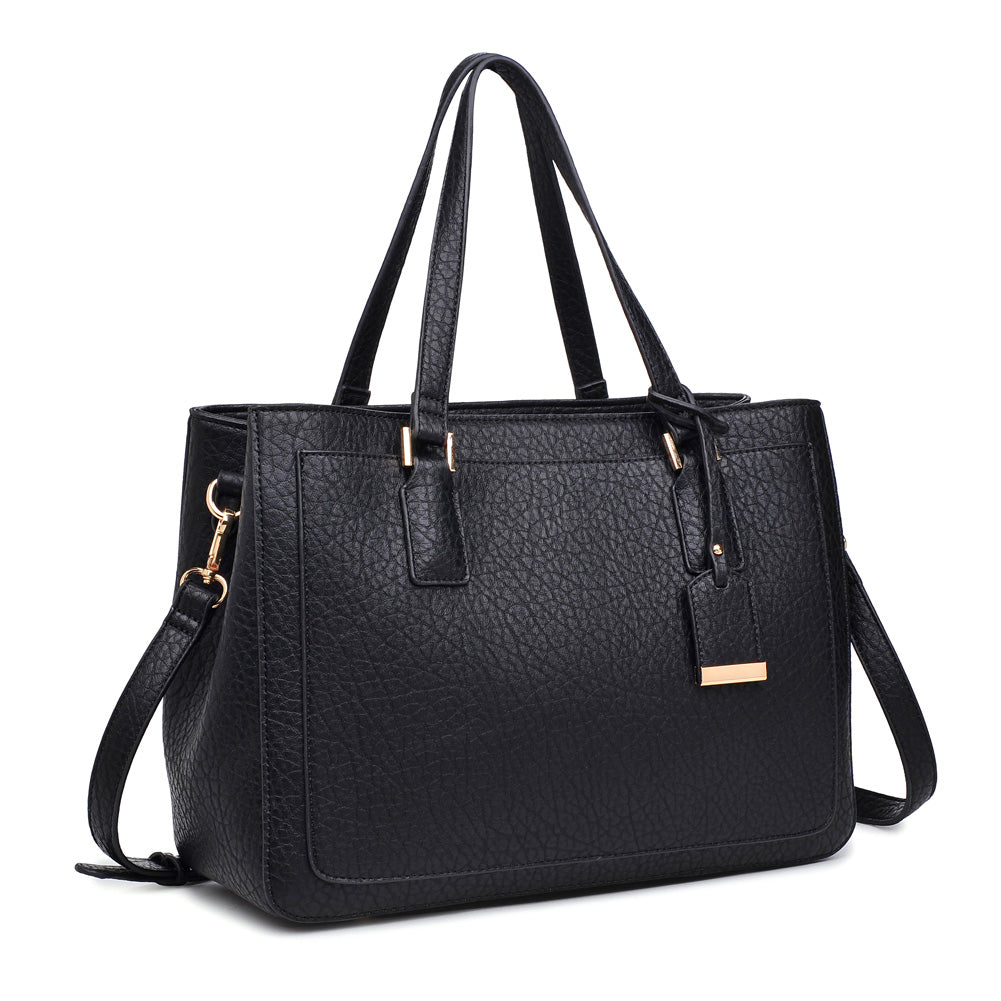 Product Image of Urban Expressions Banyan Satchel NA-840611153500 View 2 | Black