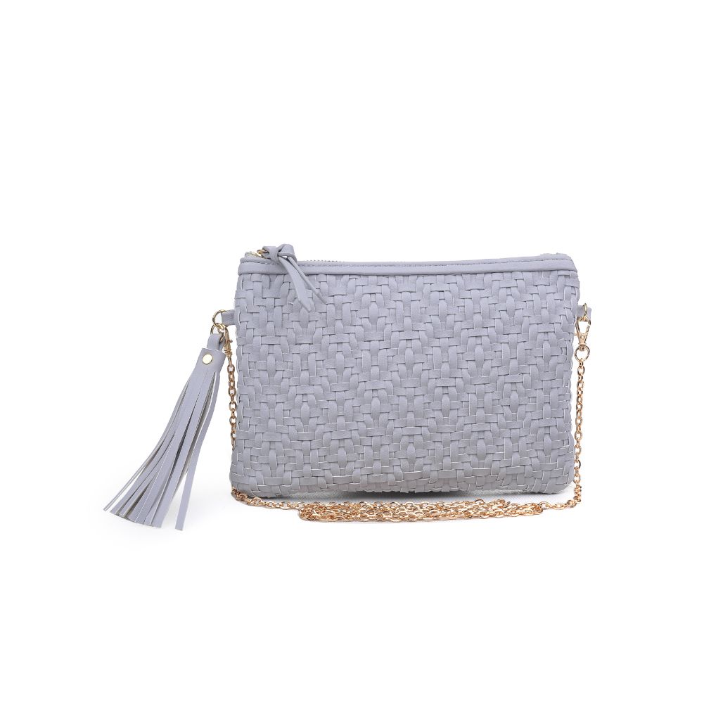 Product Image of Urban Expressions Jess Clutch 840611172518 View 5 | Grey