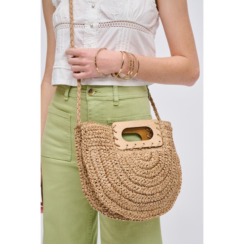 Woman wearing Natural Urban Expressions Greta Tote 840611122858 View 1 | Natural