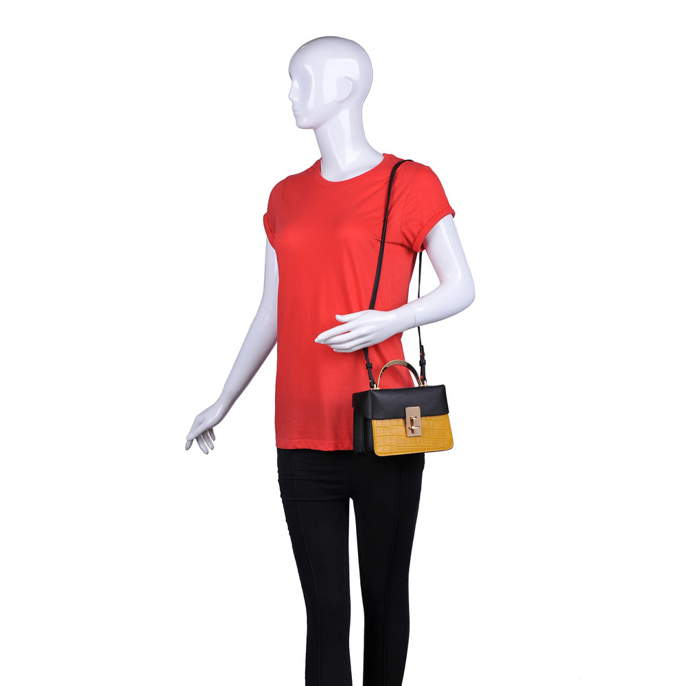 Product Image of Urban Expressions Bridgette Crossbody NA-840611160041 View 5 | Mustard