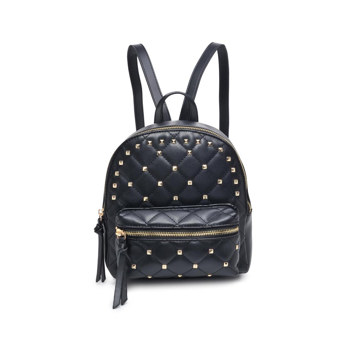 Product Image of Urban Expressions Rebel - Diamond Studded Backpack 840504200267 View 1 | Black