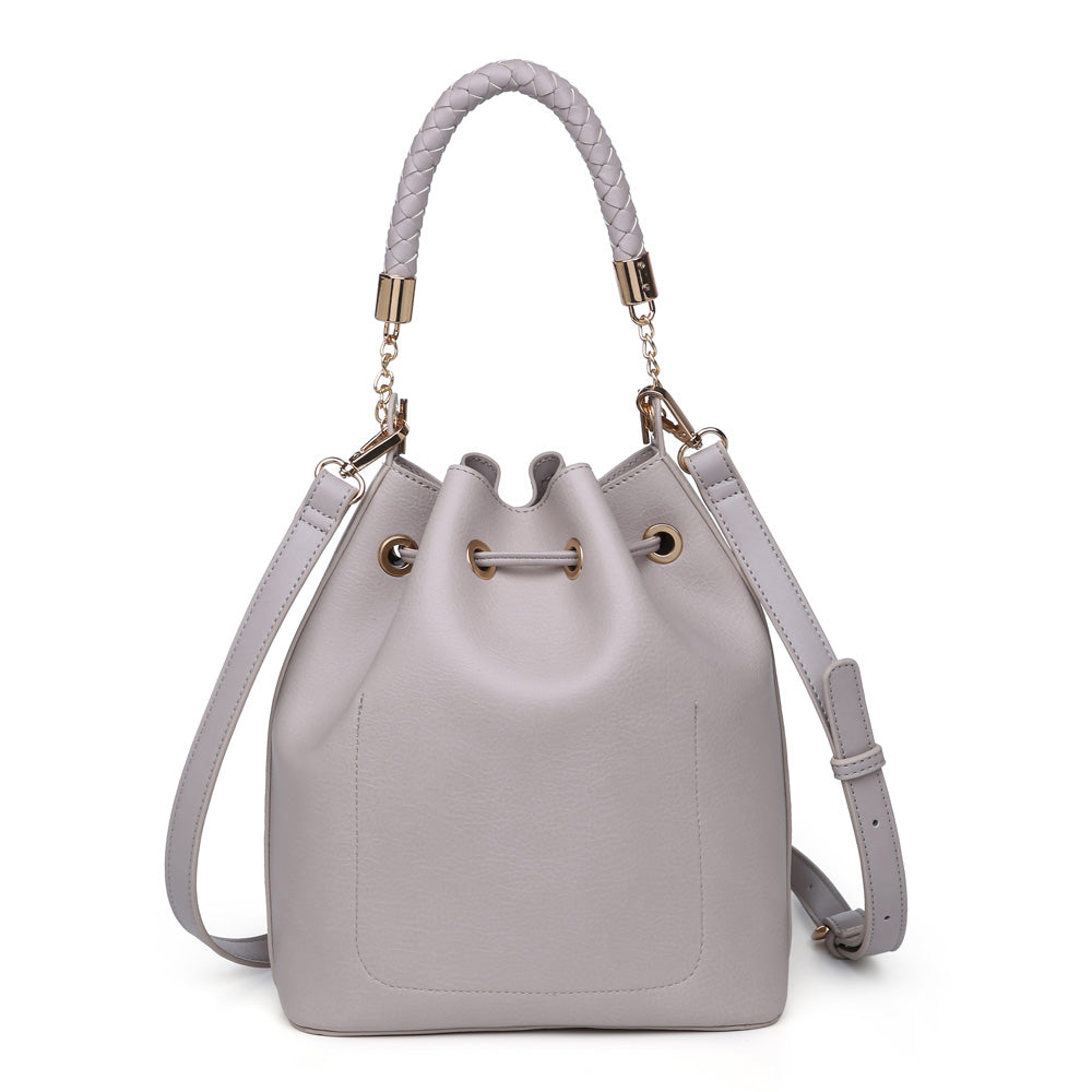 Product Image of Urban Expressions Dylan Bucket NA-840611161154 View 3 | Grey