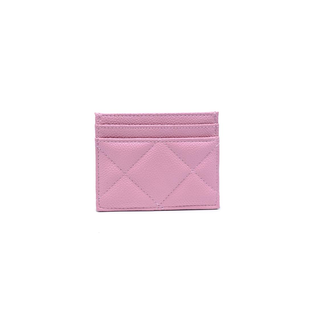Woman wearing Pink Urban Expressions Lainey Card Holder 840504203930 View 5 | Pink