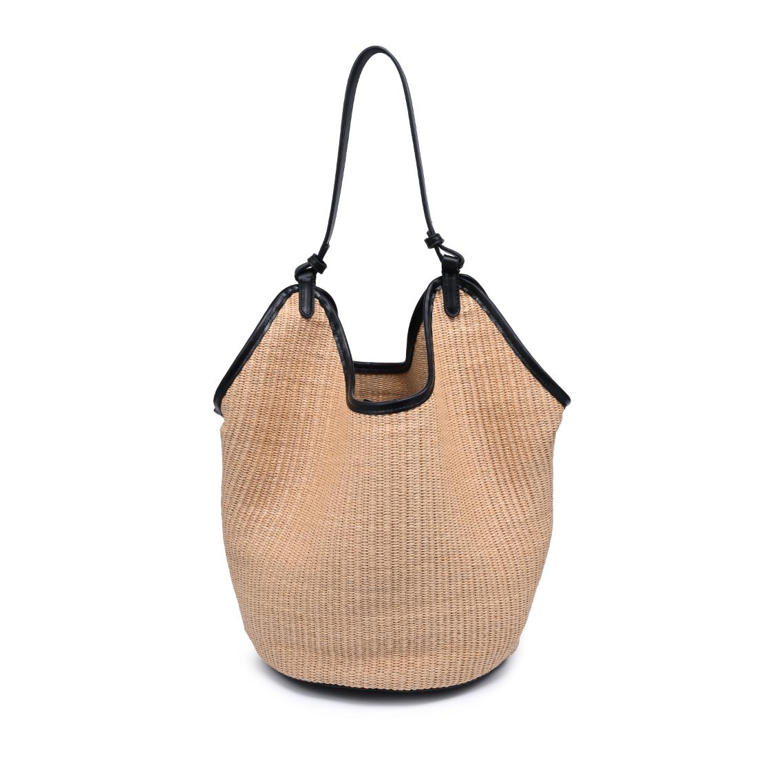 Urban Expressions Ambrose Tote 840504205705 View 5 | Natural Black