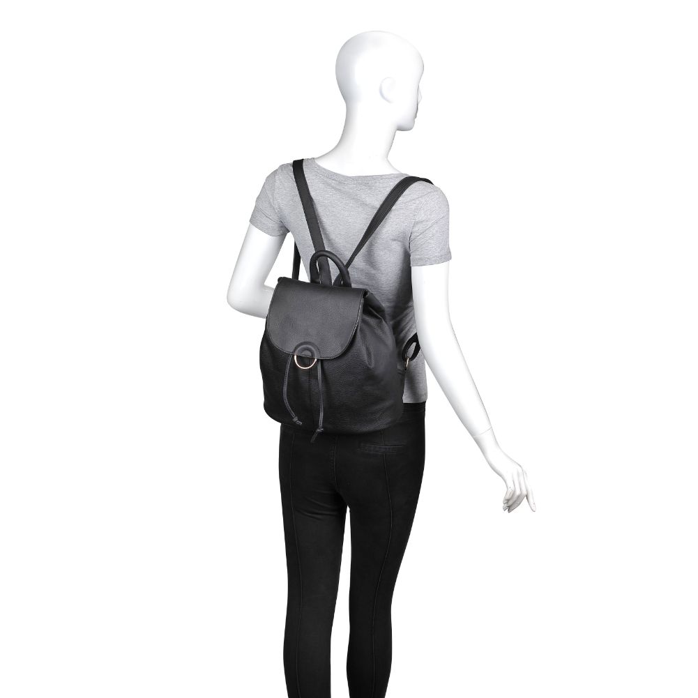 Product Image of Urban Expressions Reign Backpack 840611167330 View 5 | Black
