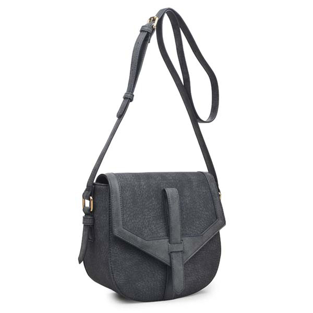 Woman wearing Black Urban Expressions Henderson Crossbody 840611122926 View 6 | Black