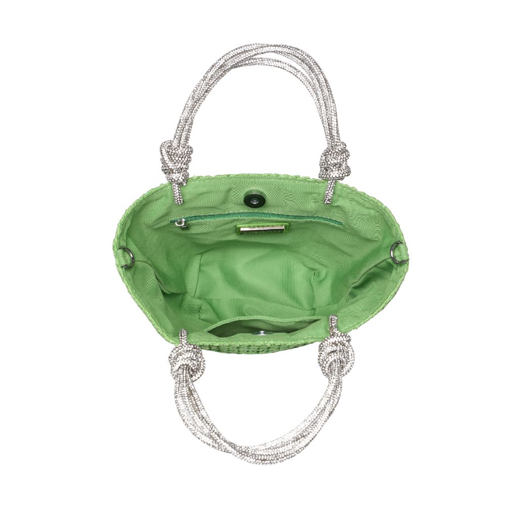 Woman wearing Pistachio Urban Expressions Gaia Tote 840611123961 View 9 | Pistachio