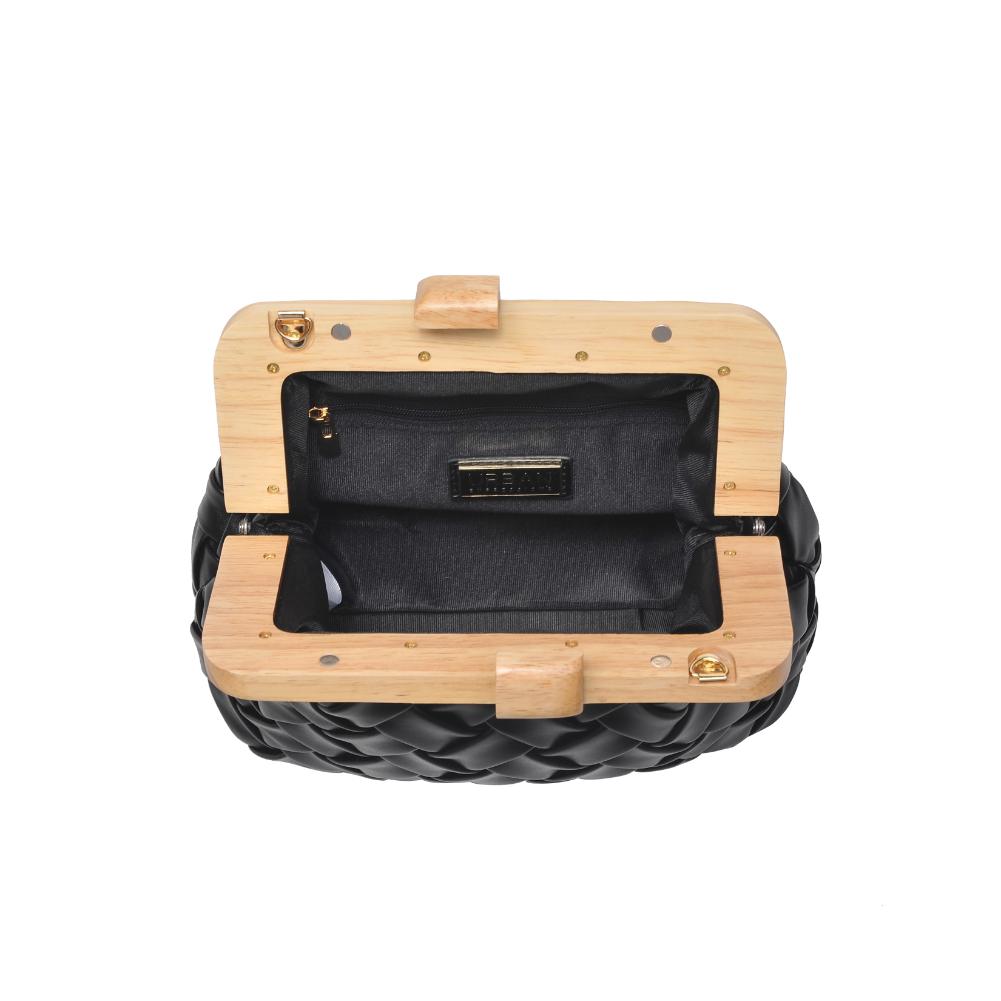Woman wearing Black Urban Expressions Matilda Clutch 840611192073 View 9 | Black