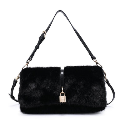 Urban Expressions Glorida Shoulder Bag 840504215049 View 1 | Black