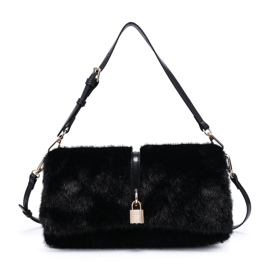 Urban Expressions Glorida Shoulder Bag 840504215049 View 1 | Black