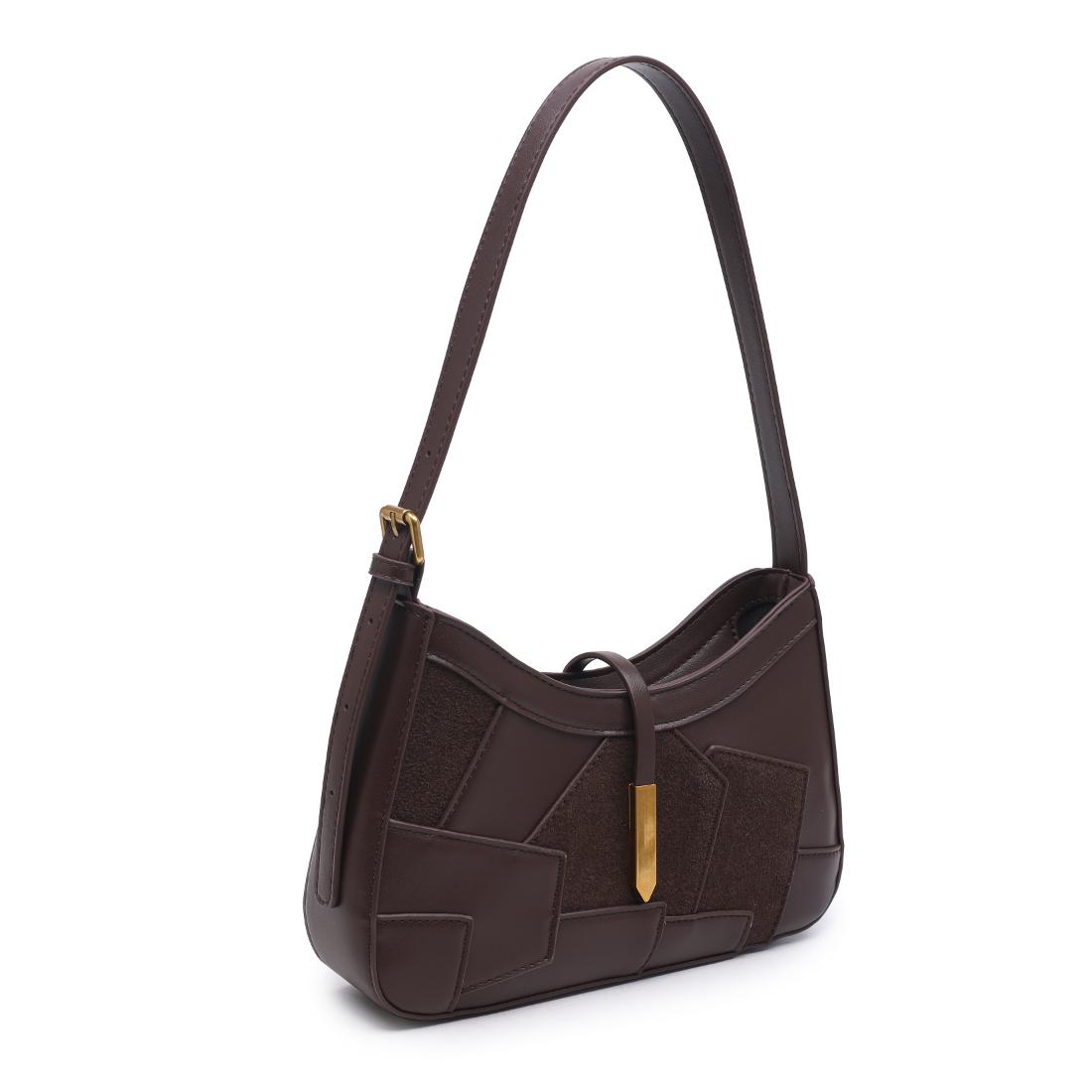 Urban Expressions Judith - Patches Clutch 840504217111 View 2 | Espresso