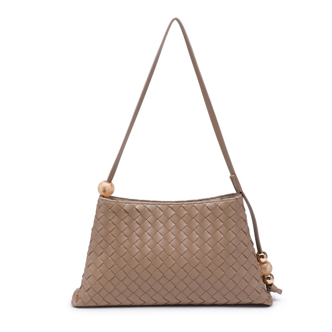 Urban Expressions Romeo Shoulder Bag 840504214028 View 3 | Mushroom