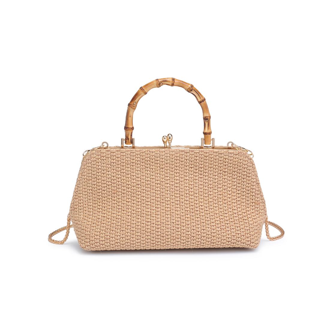 Product Image of Urban Expressions Lucy - Straw Crossbody 840611154378 View 7 | Natural