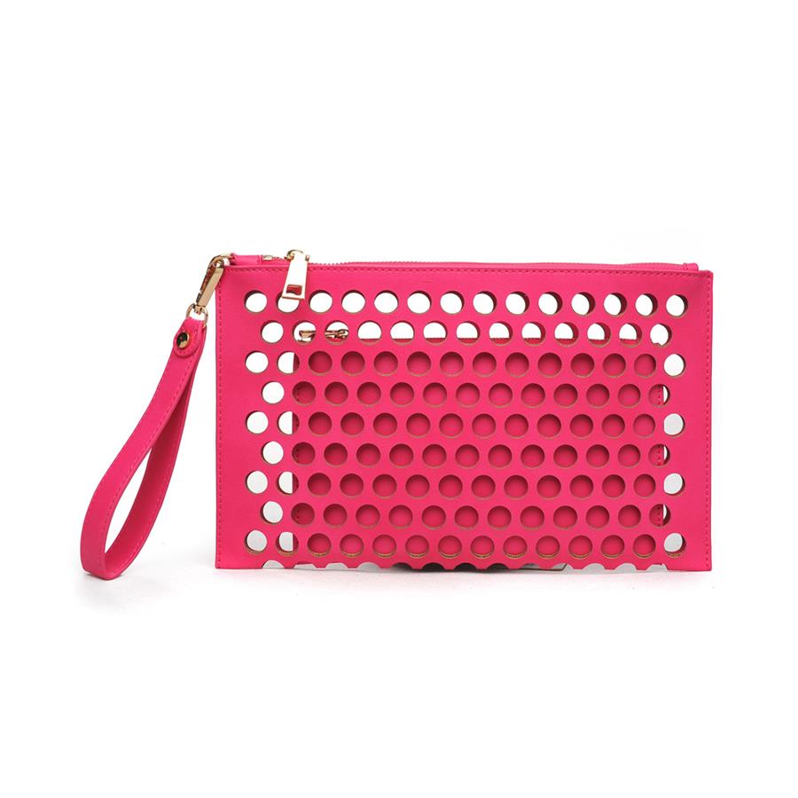 Urban Expressions Clover Clutches 840611115171 | Pink