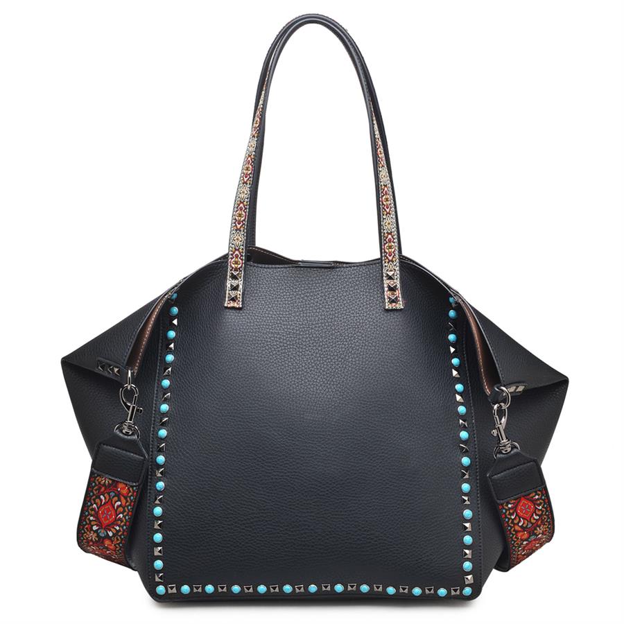 Urban Expressions Holly Handbags 840611122292 | Black