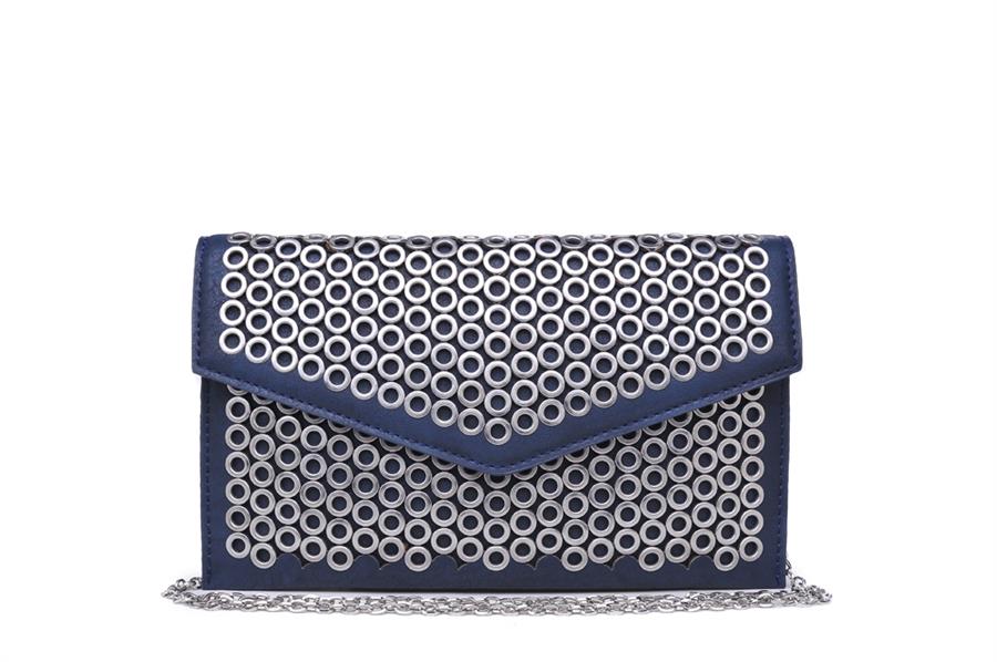 Urban Expressions Ozzy Clutches 840611134363 | Navy