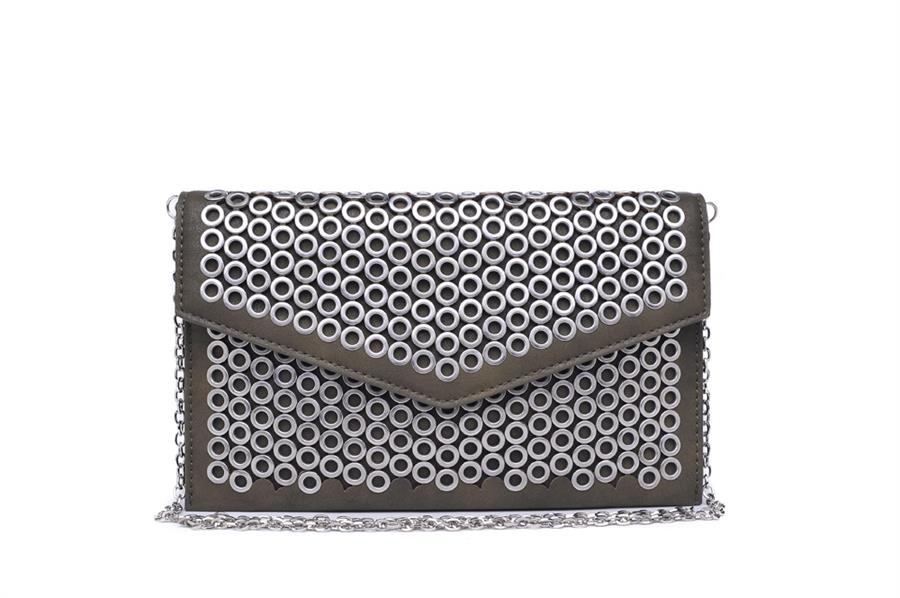 Urban Expressions Ozzy Clutches 840611134370 | Olive