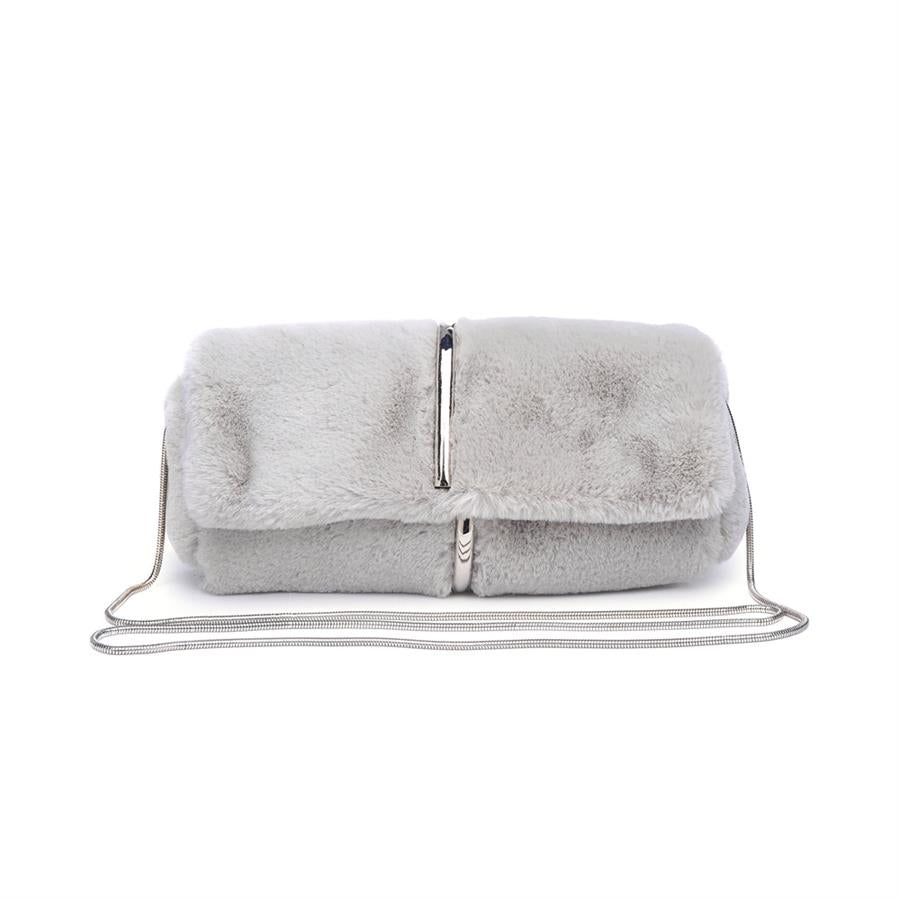 Urban Expressions Neptune Clutches 840611135452 | Grey