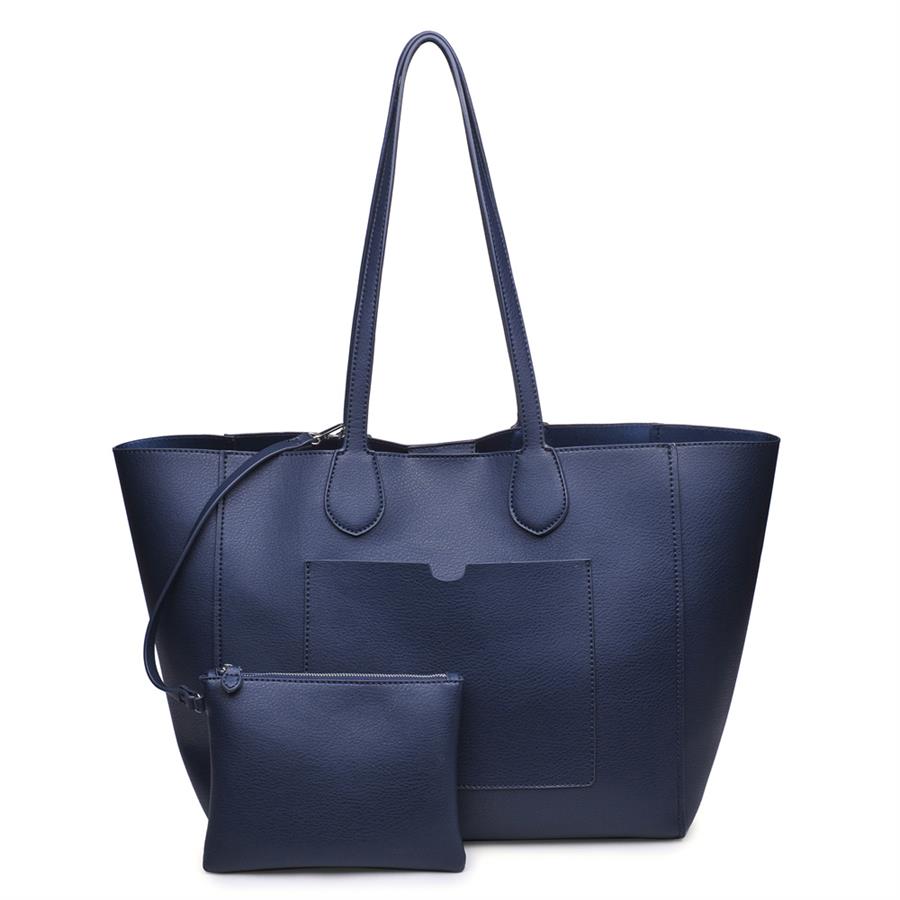 Urban Expressions Charlize Handbags 840611139375 | Navy