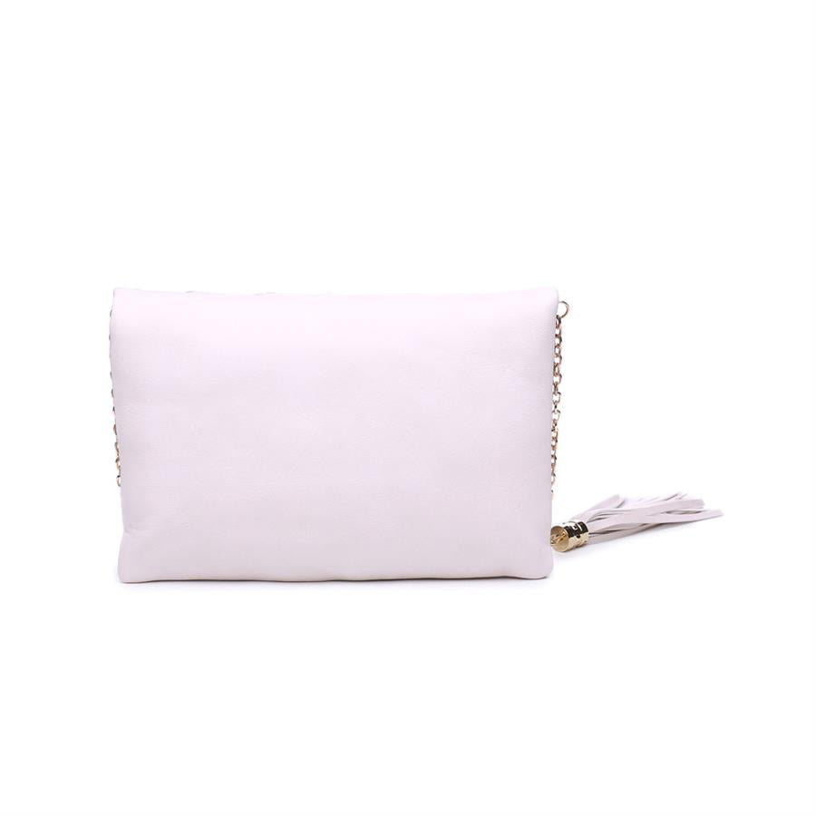 Urban Expressions Isadora Clutches 840611142276 | Cream