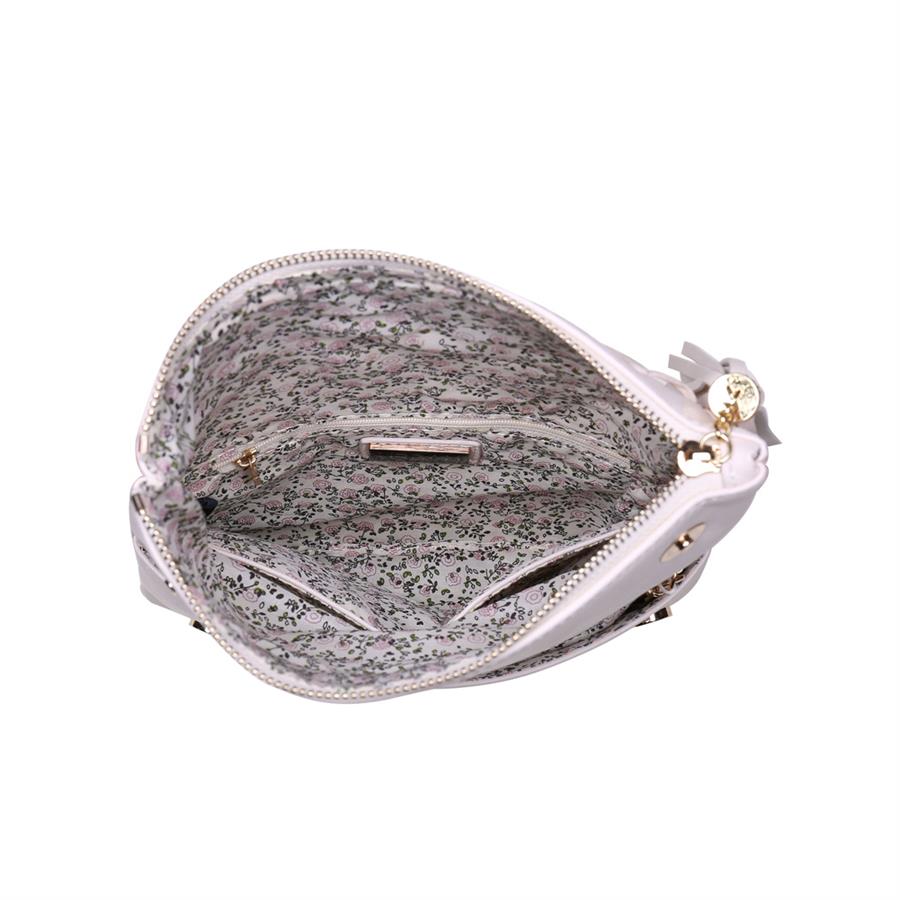 Urban Expressions Isadora Clutches 840611142276 | Cream