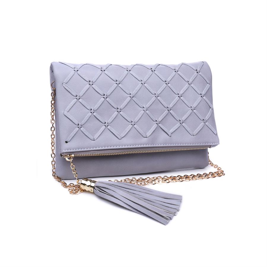 Urban Expressions Isadora Clutches 840611142283 | Grey