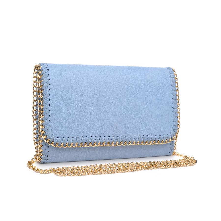 Urban Expressions Felicity Clutches 840611143617 | Sky Blue