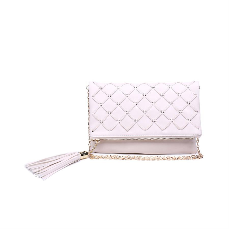 Urban Expressions Isadora Clutches 840611142276 | Cream