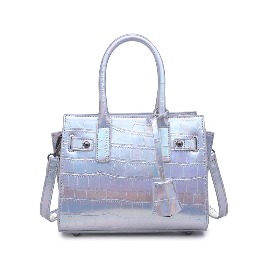 Urban Expressions Knox Handbags 840611144126 | Silver