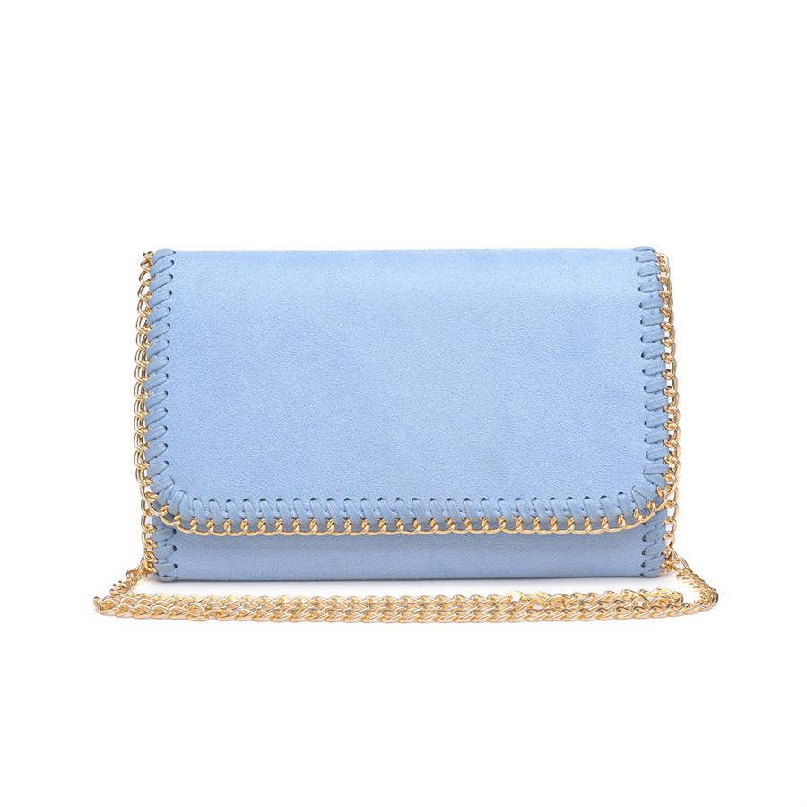 Urban Expressions Felicity Clutches 840611143617 | Sky Blue