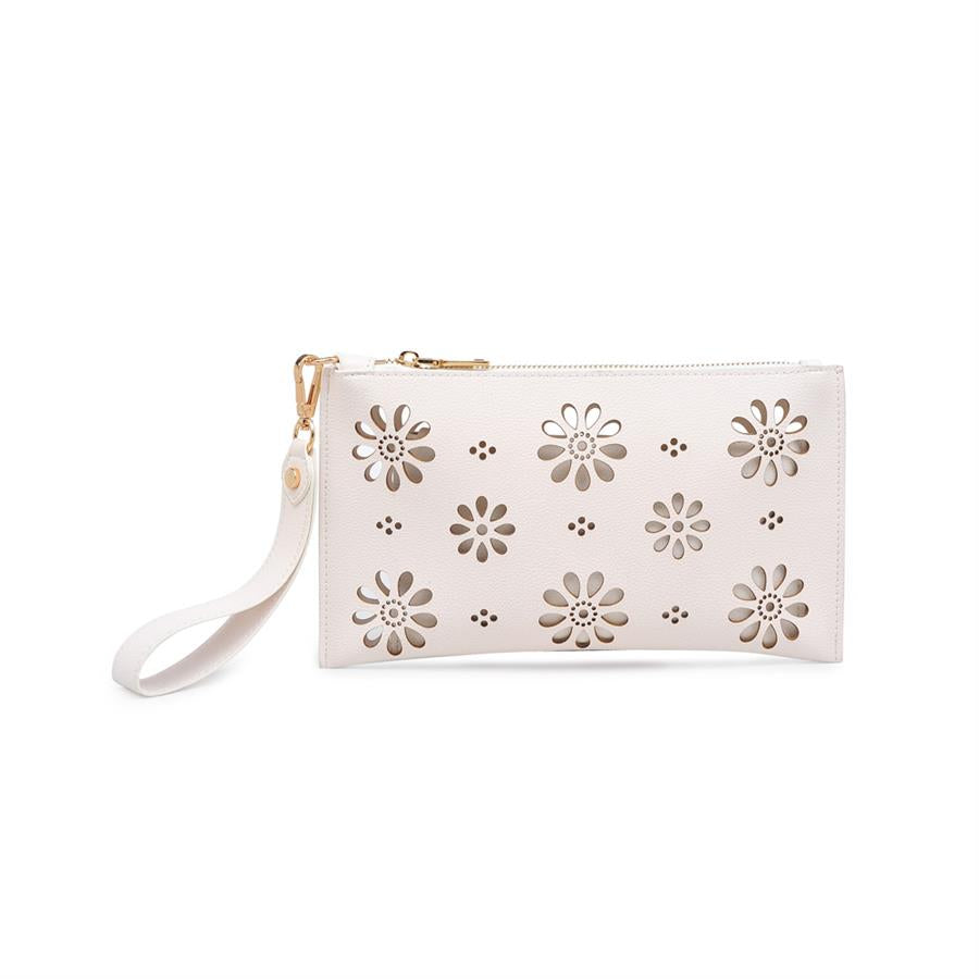 Urban Expressions Lorelai Clutches 840611146670 | Ivory