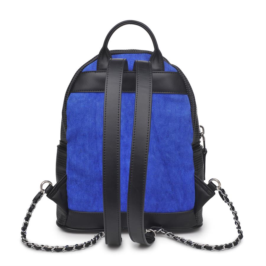 Urban Expressions Manhattan Backpacks 840611145635 | Blue