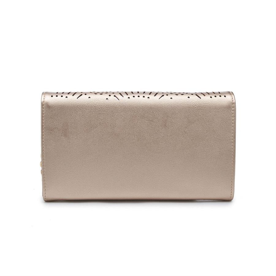 Urban Expressions Lucille Clutches 840611146212 | Gold