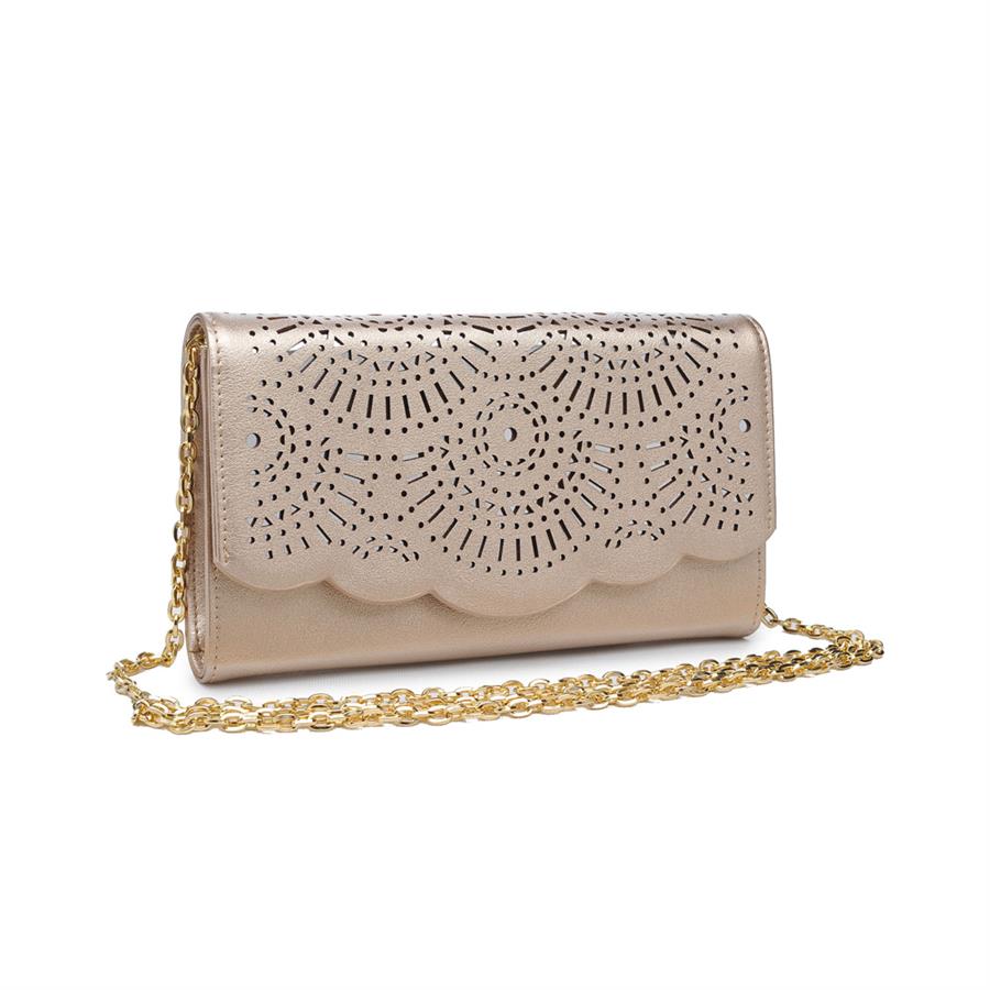 Urban Expressions Lucille Clutches 840611146212 | Gold